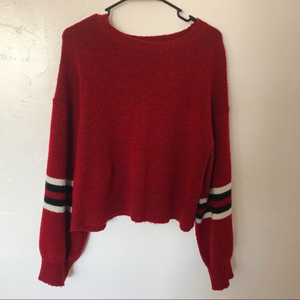 Trumpet Sleeve Sweater